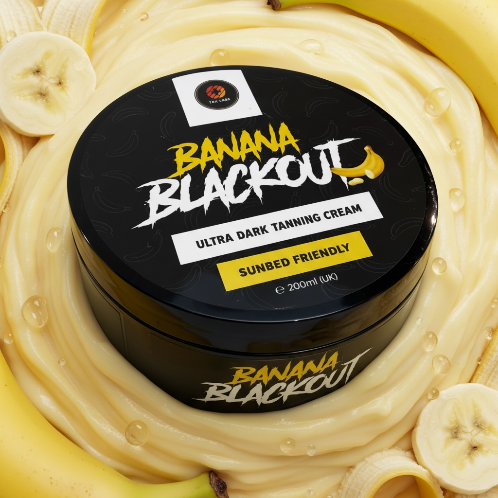 Banana Blackout Ultra Dark Tanning Cream - Large 200g